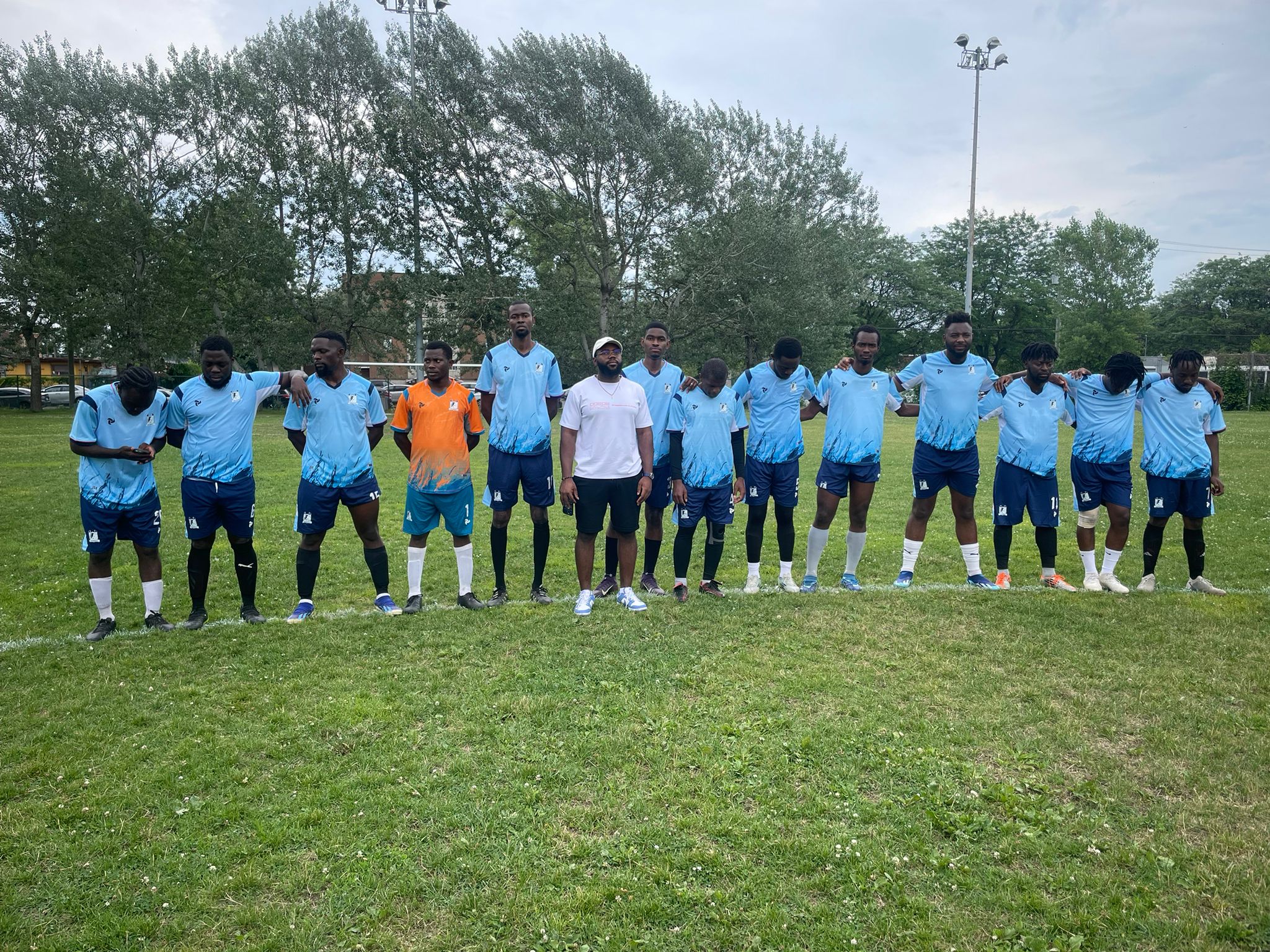 Football player celebrating